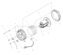 Page A Diagram and Parts List for 030208-1  Briggs and Stratton Generator